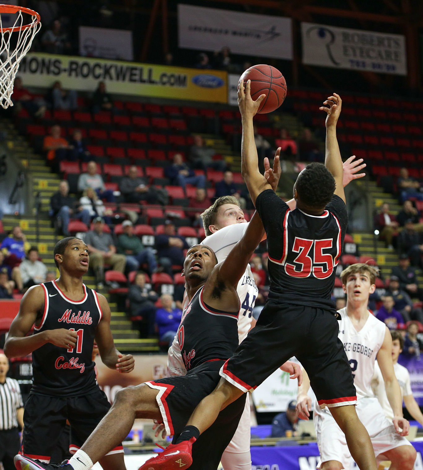 Boys basketball: Lake George vs. Middle Early College